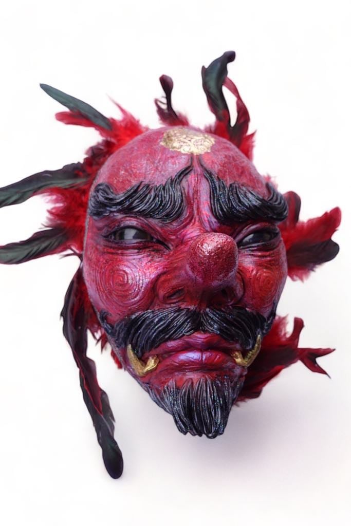 Tengu Wall hanging mask 