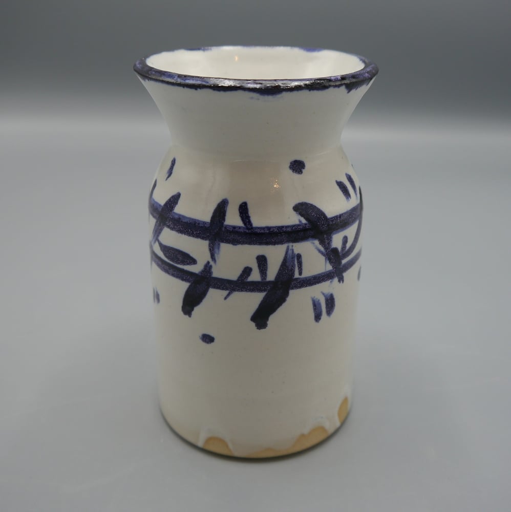 Image of Cobalt decorated vase
