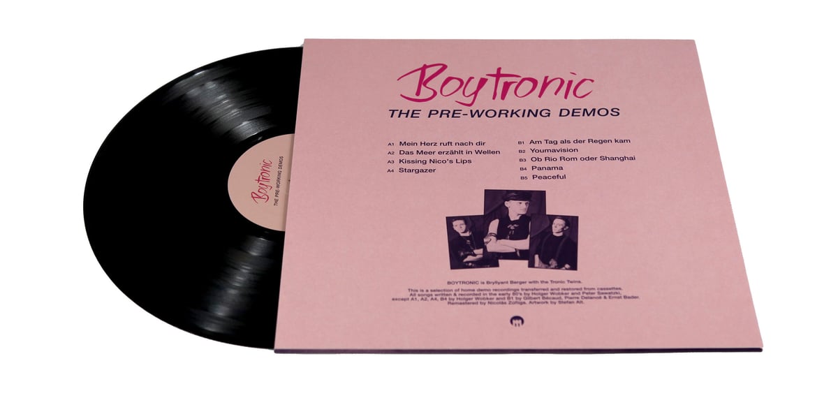 Image of Boytronic - The Pre-Working Demos LP