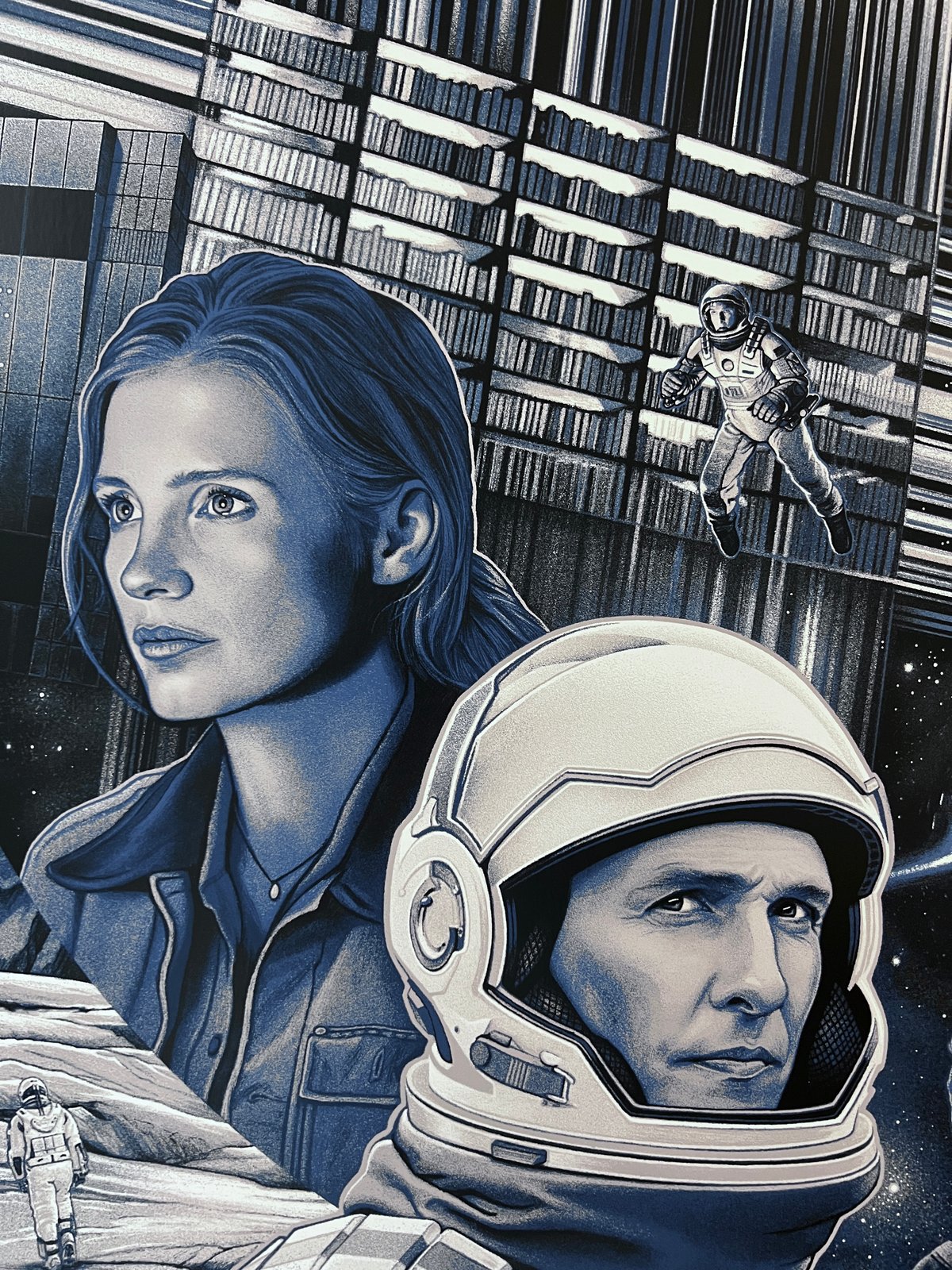 インターステラー /Interstellar オリジナルポスター 10th INTERSTELLAR SCREENPRINT - 10th Anniversary Variant - 24x36