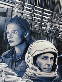 Image of INTERSTELLAR SCREENPRINT - 10th Anniversary Variant - 24x36 