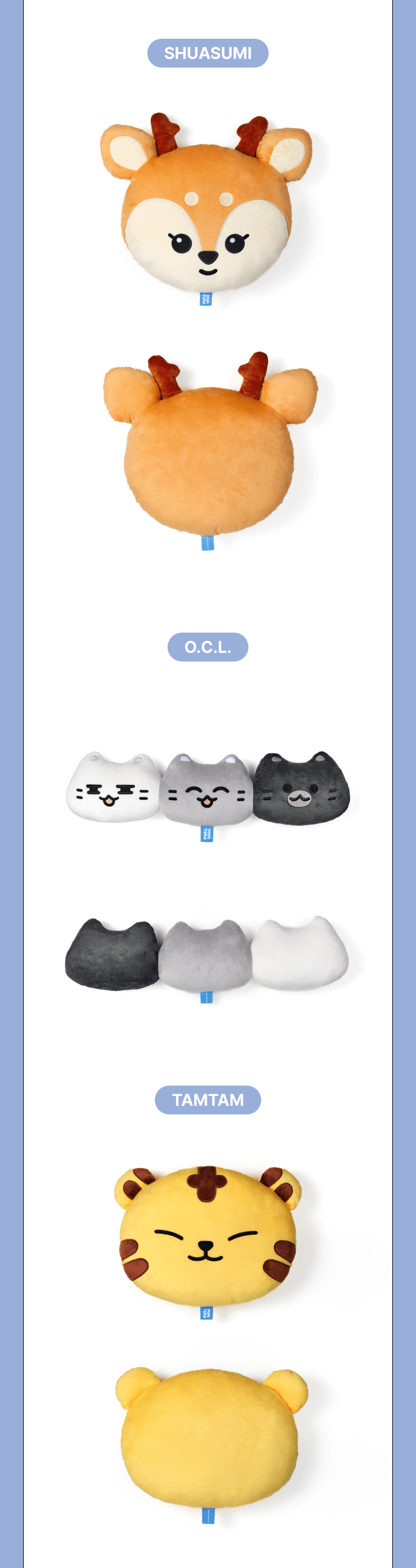 Image of [PRE-ORDER] Seventeen Miniteen Face Cushion