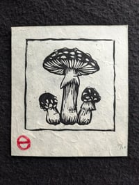 Image 1 of Fly Agaric Lino Print