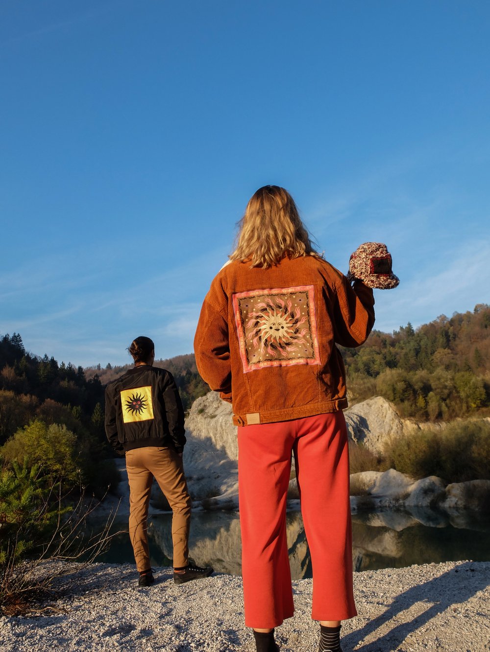 SUN brown corduroy jacket