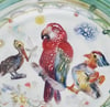 Parrot, Pelican and Mandarin Duck Gathering Bowl