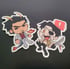 Kiryu + Majima Stickers Image 2