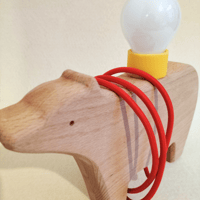 Image 1 of Ours - jaune et rouge