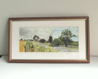 Image 2 of Stow Mill Mundesley Norfolk, Vintage Art Print, Hand-signed by Artist Andrew Dibben, Framed 