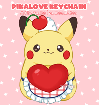 Sweet Pikachu Keychain