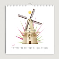 Image 3 of Großer Wandkalender 2025 - Limitierte SchneeEdition!