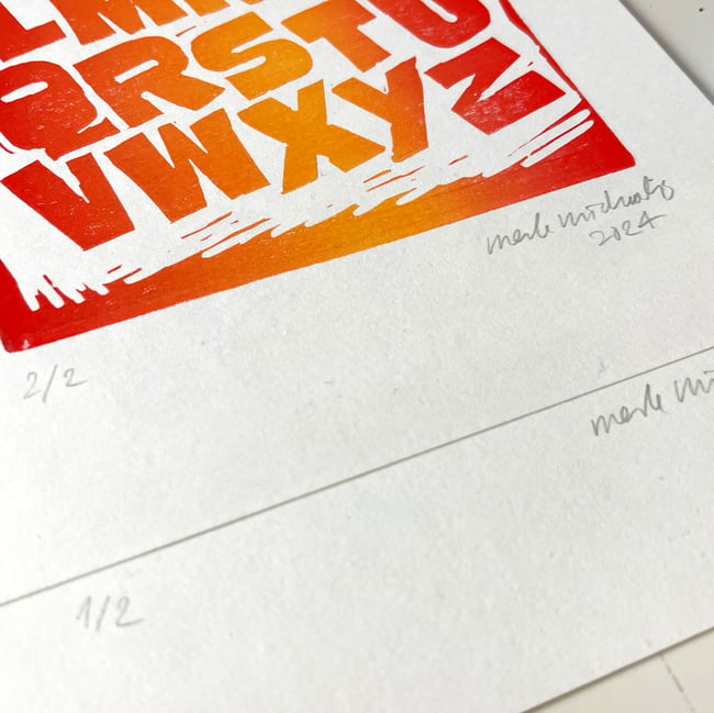 Backslanted Alphabet #05