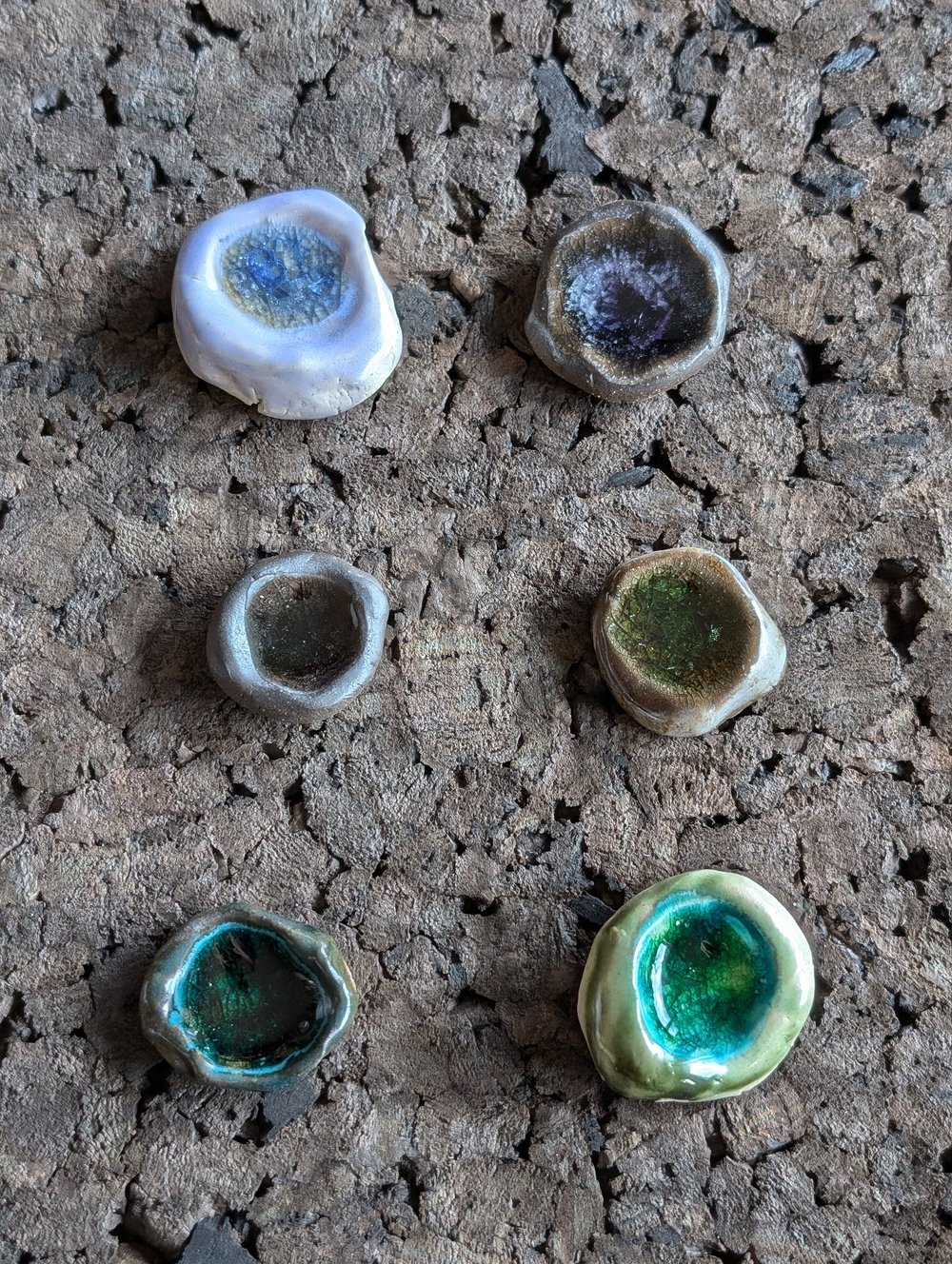 Recycled Glass Worry Stones