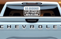 Go Around Decal