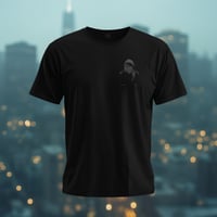 Image 1 of T-SHIRT - MODÈLE "CILAOS"  Blanc/Noir