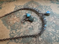 Image 11 of Victorian Labradorite necklace and earrings 