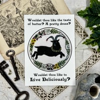 Black Phillip Postcard