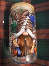 Image 3 of Glass cup with bamboo lid 
