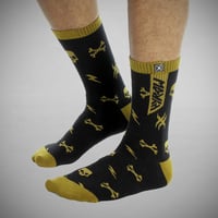 Image 2 of GOLDEN SKULL Socks
