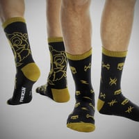 Image 3 of GOLDEN SKULL Socks