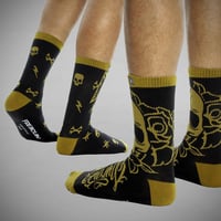 Image 4 of GOLDEN SKULL Socks