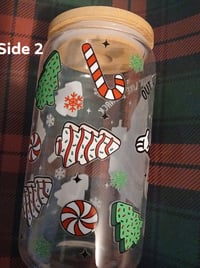 Image 9 of Glass cup with bamboo lid 