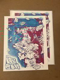 Image 3 of East Bay Meow Map PRINT