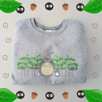 Image 1 of "I’m a Tree" | Totoro | Studio Ghibli| Unisex Crewneck Sweater 