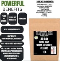 Image 3 of WORLD-WIDE TOP SELLING 14 AND 30 DAY WORM AND PARASITE  ALKALINE WILDCRAFTED CLEANSE TEA OR CAPSULES