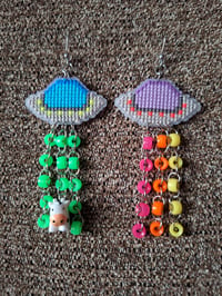 Image 1 of UFO Earrings