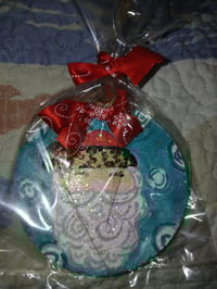 Image 2 of Handpainted Scented Christmas Freshie