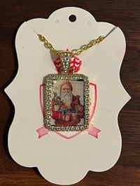 Image 1 of Santa with Horse (various)