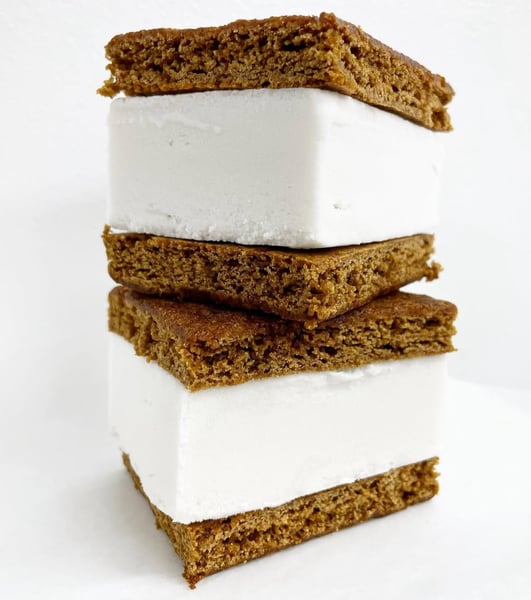 Image of Gingerbread Vanilla Big Brick iceCream sandwich