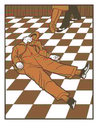 "Tango Gangster" silkscreen print