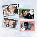 photo frame sticker sheet