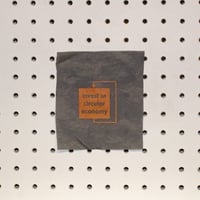 Image 1 of Printed Patch - invest in circular economy