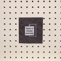 Image 2 of Printed Patch - invest in circular economy