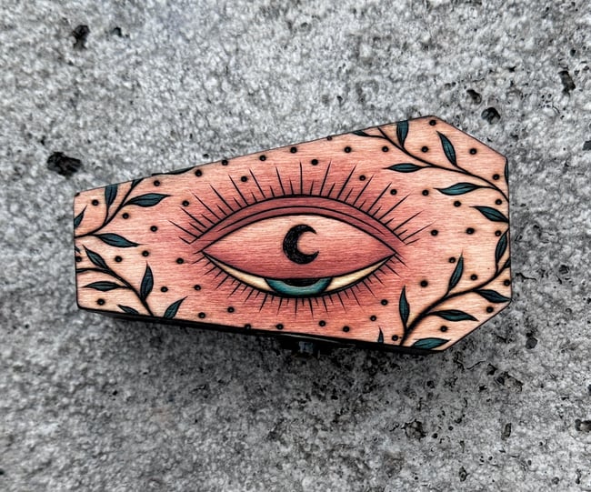Eye Coffin Box