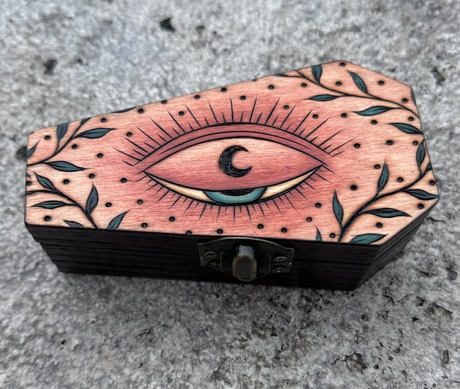 Eye Coffin Box