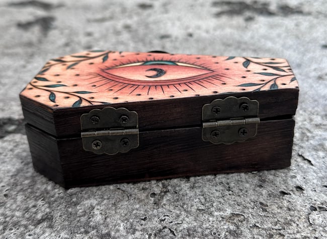 Eye Coffin Box