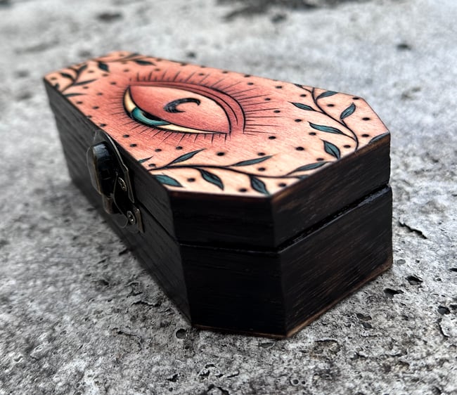 Eye Coffin Box