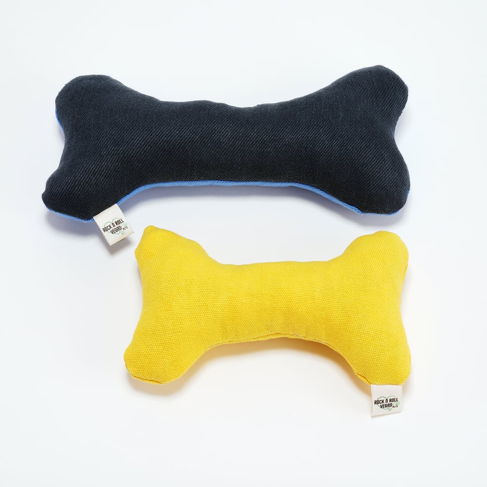'Rebel Hounds' Hemp Dog Bone Toy