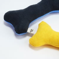 Image 3 of 'Rebel Hounds' Hemp Dog Bone Toy