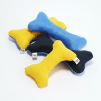 Image 1 of 'Rebel Hounds' Hemp Dog Bone Toy