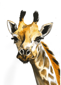 Girafe - Tirage d'art