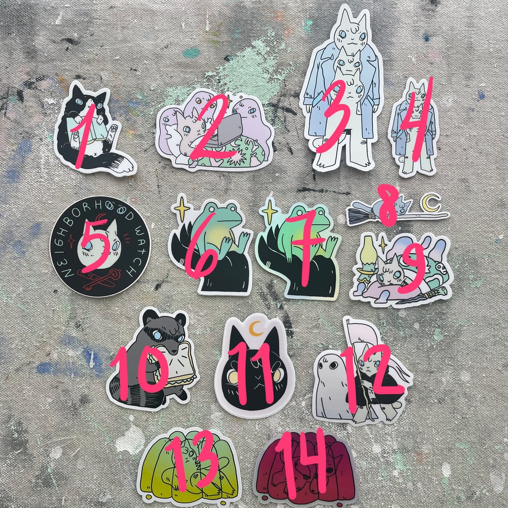 Image of 2024 Die Cut Stickers