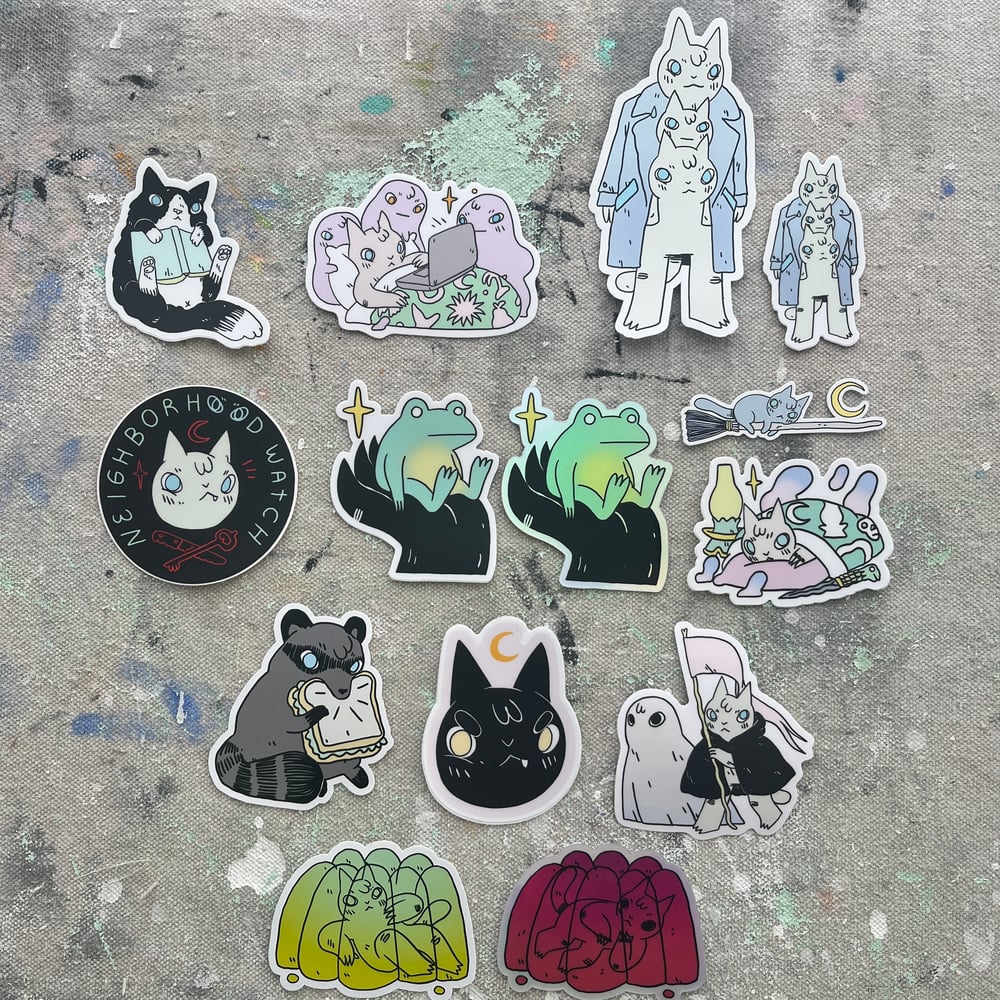 Image of 2024 Die Cut Stickers