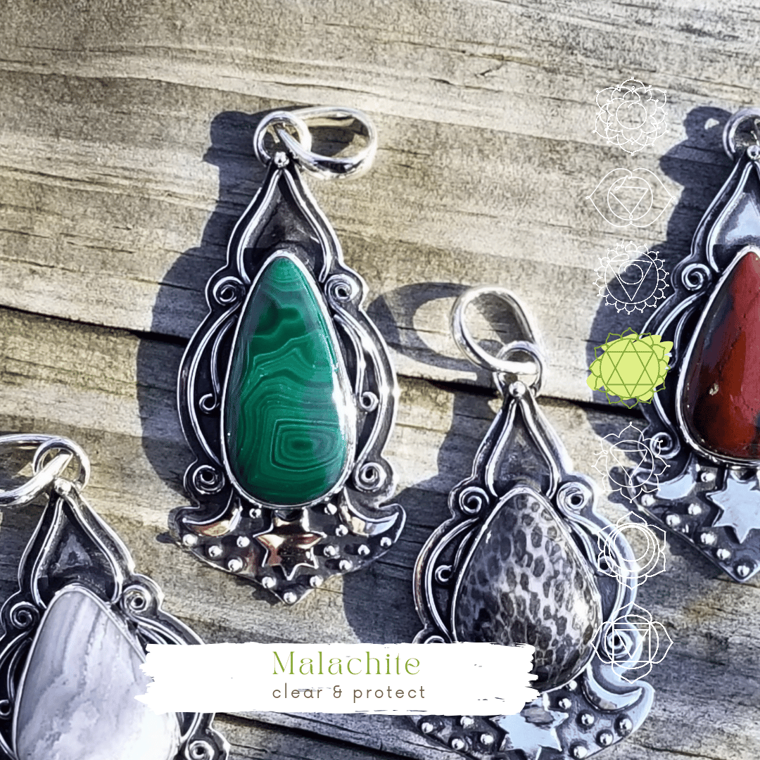 Image of Romany Boho Pendant Collection in Sterling Silver