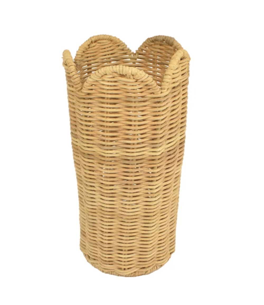 Image of Scalloped Utensil Holder