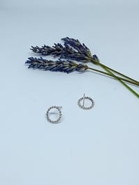 Image 2 of Beaded circle studs