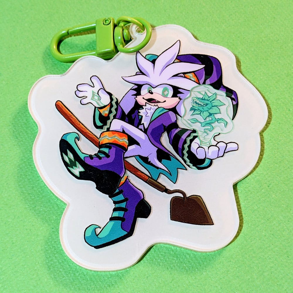 Glow in the Dark HallowHedgehog Keychains